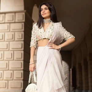 Celebrity Inspirations: The Indo Western Fusion Saree Looks You Need to Try