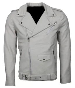 Brando White Biker Jacket: A Classic Style Statement