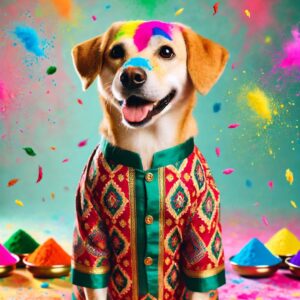 Holi Paws: Keep Your Pup Stylish and Safe This Festival