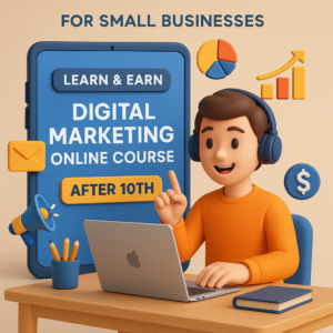 Learn & Earn: Digital Marketing Online Course After 10th for Small Businesses