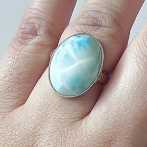 Elegant and Healing: The Power of a Larimar Ring