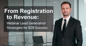 From Registration to Revenue: Webinar Lead Generation Strategies for B2B Success
