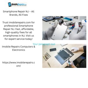 Smartphone Repair NJ – All Brands, All Fixes