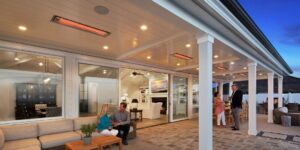 Outdoor Infrared Patio Heaters Keep the Chill Away