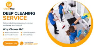 Budget-Friendly maid service in UAE by Urban Mop- Book Now Online