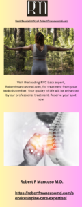 Back Specialist Nyc | Robertfmancusomd.com