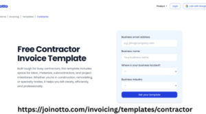 Contractor Invoice Template: Your Guide to Easy Billing