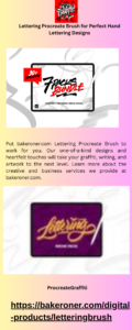 Lettering Procreate Brush for Perfect Hand Lettering Designs
