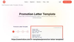 Streamlined Promotion Letter Template for HR Teams