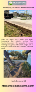 Landscaping San Antonio | Holeinonelawns.com