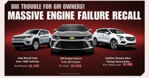 GM Recalls Engine Failure