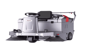 DynaClean Industries Creates a Long-Lasting Ride-On Sweeper Machine