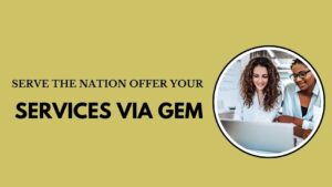 Serve the Nation: Offer Your Services via GeM