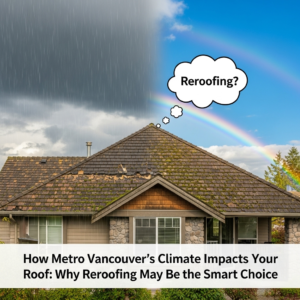 How Metro Vancouver’s Climate Impacts Your Roof: Why Reroofing May Be the Smart Choice