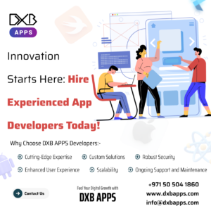 Explore mobile app development Dubai services by team at DXB APPS