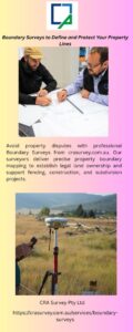 Boundary Surveys to Define and Protect Your Property Lines
