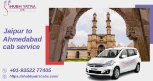 Peak Travel Times & Advance Booking Tips for Jaipur to Ahmedabad Cabs