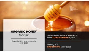 Organic Honey Market Expected to Reach $1,060.40 Million by 2030 | CAGR of 5.50%