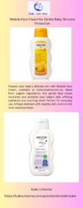 Weleda Face Cream for Gentle Baby Skincare Protection