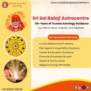 Unlocking Life’s Secrets: Why the Best Astrologer in Bangalore Can Guide Your Path to Clarity and Success|Srisaibalajiastrocentre.in