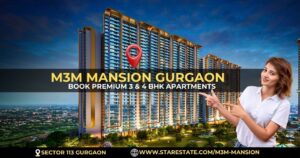 Luxury 3 BHK & 4 BHK Flats in M3M Mansion Gurugram | Book Your Home Today