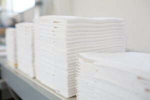 Fleksibel leje af linned med afhentning, vask og levering direkte til din virksomhed