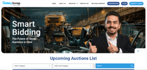 The Smart Auction: Intuitive Design and Real-Time Technology Driving BidMyScrap’s Digital Scrap Auction