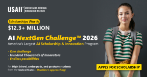AI NextGen Challenge™ 2026: The Biggest AI Scholarship Opportunity in the USA