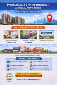 2 & 3 BHK Residential Apartments in Jagatpur Featuring Modern Amenities – Dharti Group