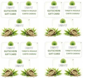 Semillas de Cannabis Tarjeta Regalo | Cannapot (Desde 10 €)