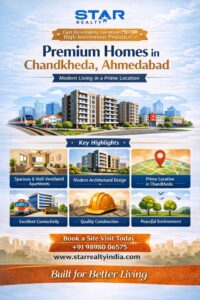 New Housing & Residential Projects in Chandkheda – Star Realty India