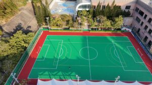 Outdoor Badminton Court Construction Details and Outdoor Synthetic Badminton Court
