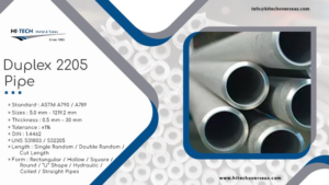 Duplex 2205 Pipe